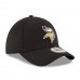 Men's Minnesota Vikings New Era Black Sideline Tech 39THIRTY Flex Hat 2419791